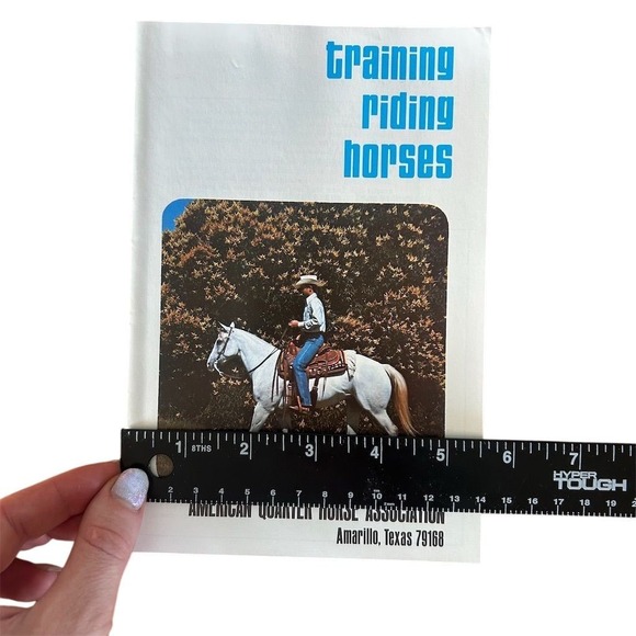 Training Riding Horses by American Quarter Horse Association Paperback Guide - Picture 6 of 7